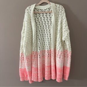Anthropologie sweater open front size xs